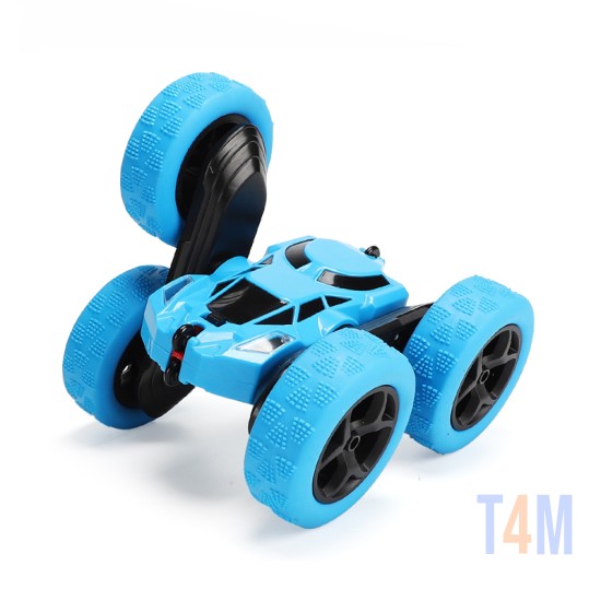 ZHONGYI STUNT CAR 828A ROCK CRAWLER 360 DEGREE FLIP TOY BLUE